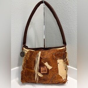 White Buffalo Creations Leatherworks Handcrafted Tote
